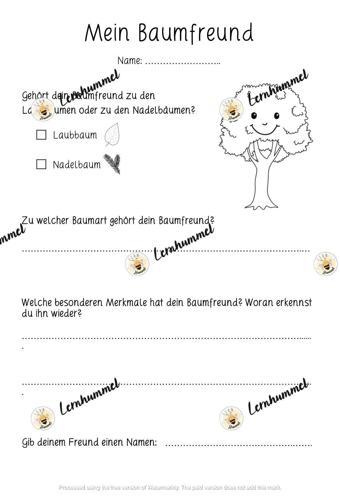 Mein Baumfreund