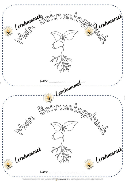 Bohnentagebuch