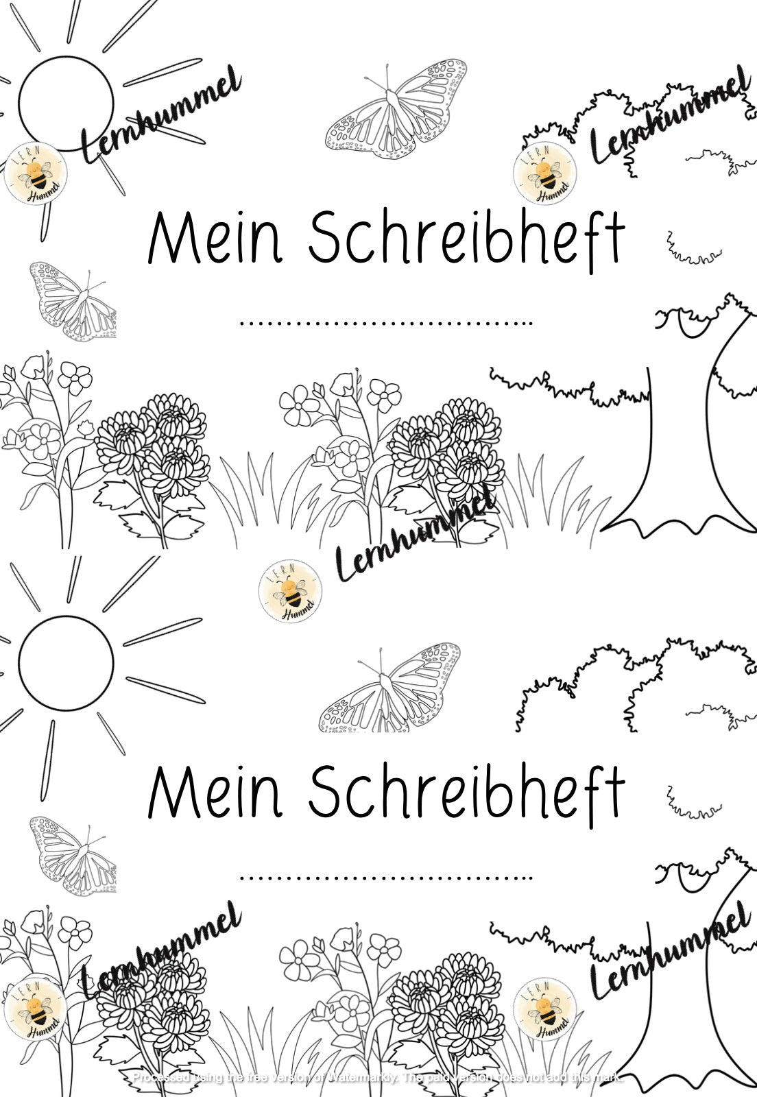 Buchstabenheft (Schreibabläufe)