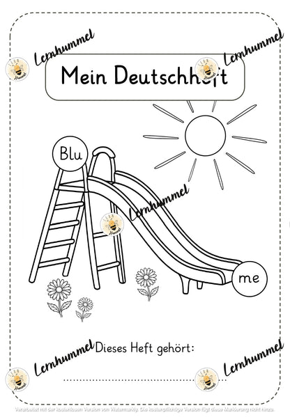 Übungsheft Deutsch Anfangsunterricht
