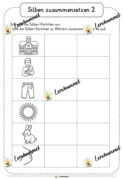 Übungsheft Deutsch Anfangsunterricht