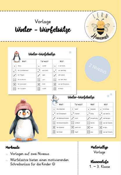 Würfelsätze Winter