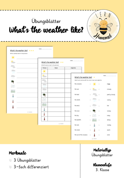 Übungsblätter: Weather