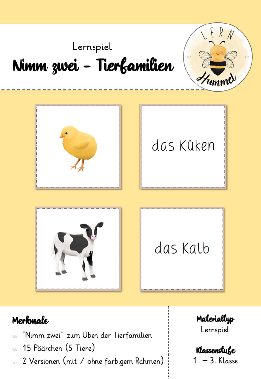 Nimm zwei! - Tierfamilien Bauernhof