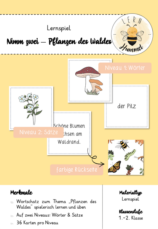Memo Waldpflanzen