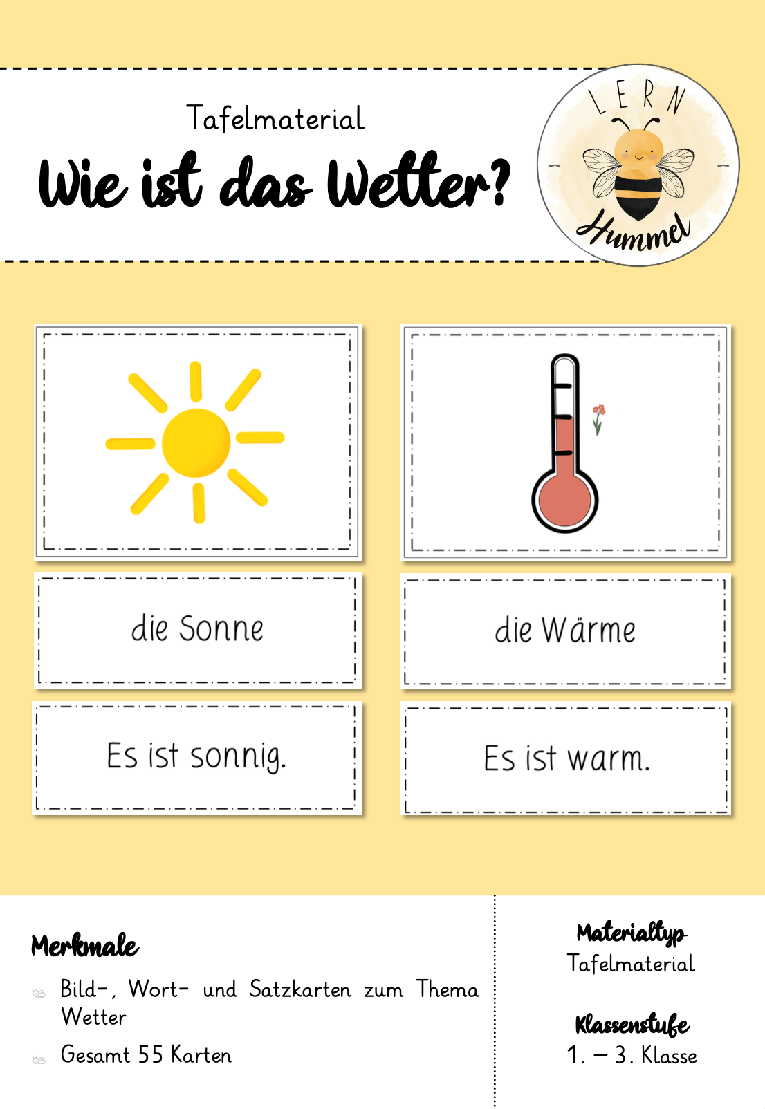 Tafelmaterial - Wetter