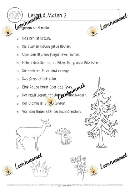 Deutschwerkstatt zum Thema Wald (fächerübergreifend)