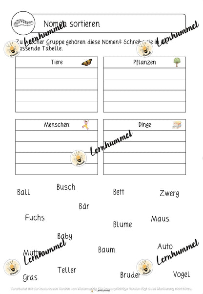 Deutschwerkstatt zum Thema Wald (fächerübergreifend)