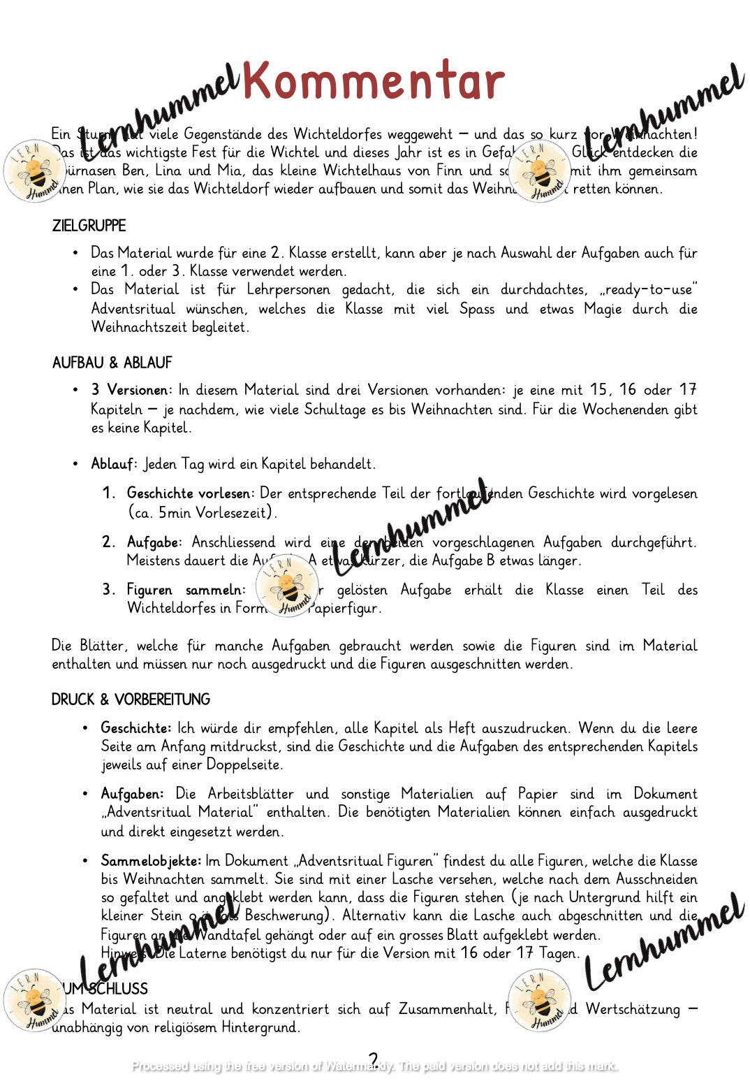 Adventsritual - Geschichte & passende Aufgaben für jeden Tag