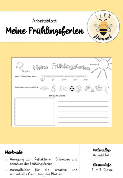 Meine Frühlingsferien