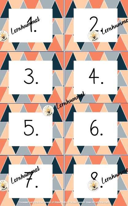 Heute ist.. Kalender Triangle